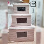 باکس تاشو راه راه و ساده - تصویر 4