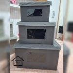 باکس تاشو راه راه و ساده - تصویر 2